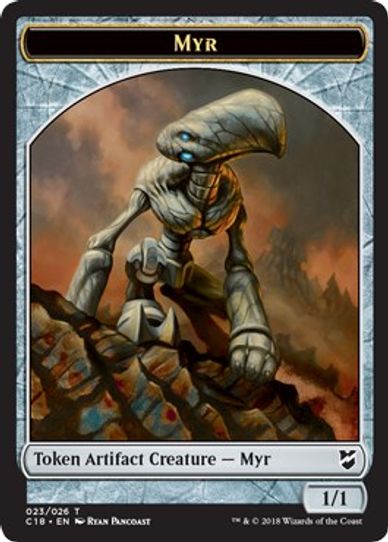 MyrThopter Double-sided Token [Commander 2018]