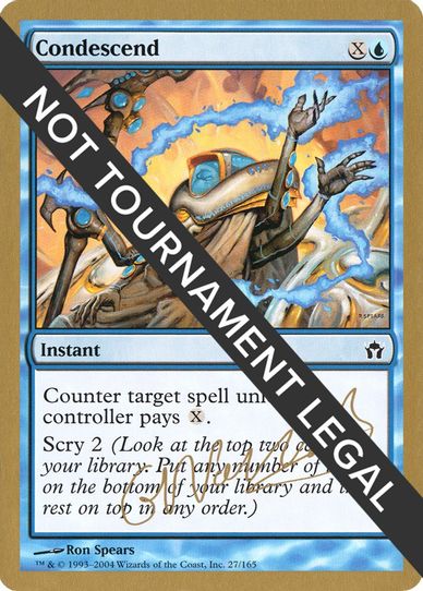 Condescend - Gabriel Nassif (DN) [World Championship Decks]