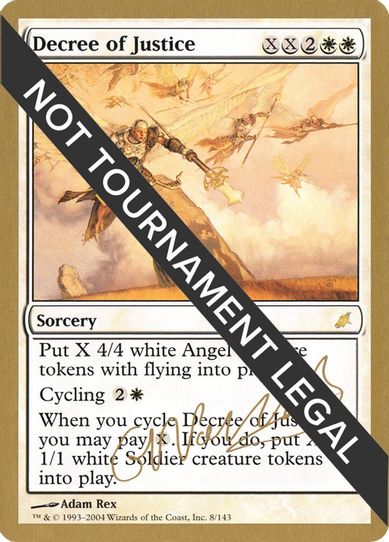 Decree of Justice - Gabriel Nassif (SCG) [World Championship Decks]