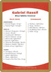 Gabriel Nassif Decklist Card [World Championship Decks]