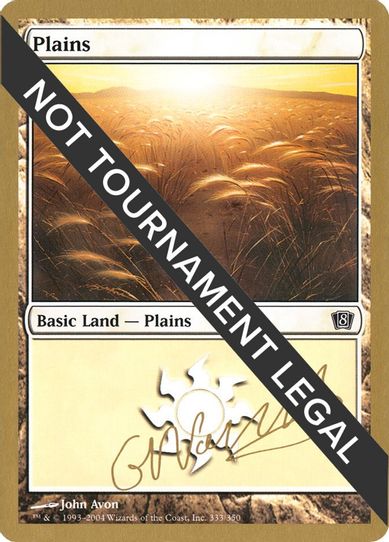Plains - Gabriel Nassif (ED) [World Championship Decks]