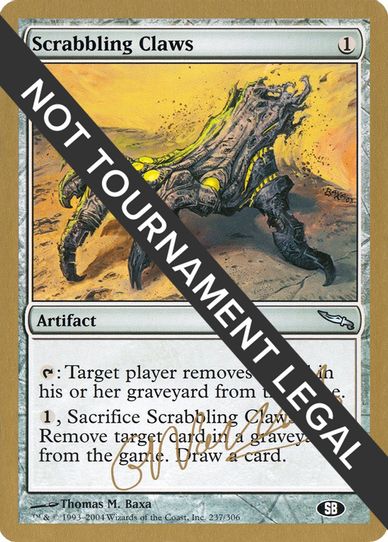 Scrabbling Claws - Gabriel Nassif (MRD) (SB) [World Championship Decks]