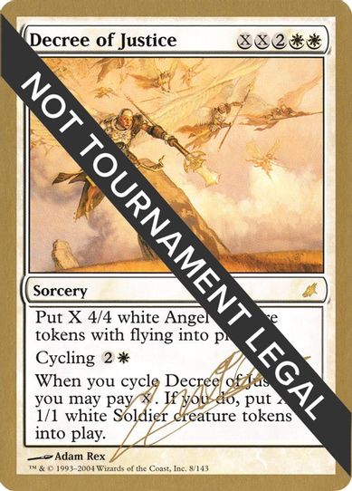 Decree of Justice - Julien Nuijten (SCG) [World Championship Decks]