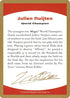 Julien Nuijten Biography Card [World Championship Decks]