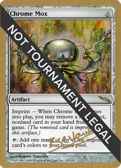 Chrome Mox - Manuel Bevand (MRD) [World Championship Decks]