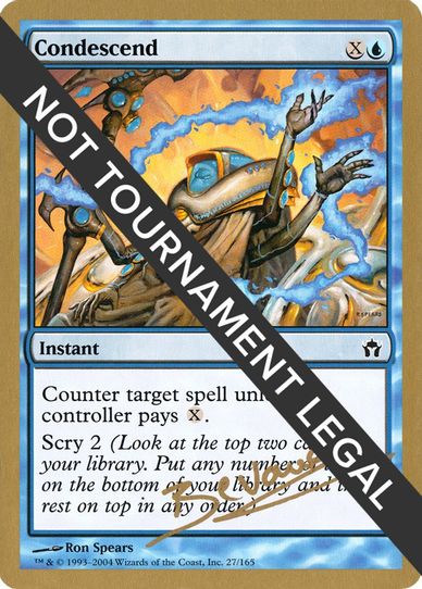 Condescend - Manuel Bevand (DN) [World Championship Decks]