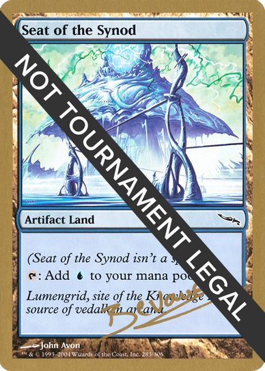 Seat of the Synod - Manuel Bevand (MRD) [World Championship Decks]