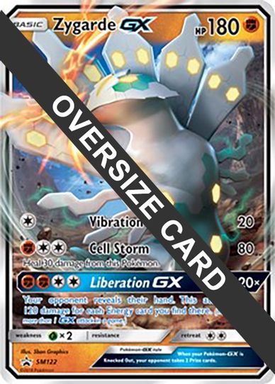 Zygarde GX 122 (SM Black Star Promo) (SM122) [First Partner Pack Jumbo Cards]