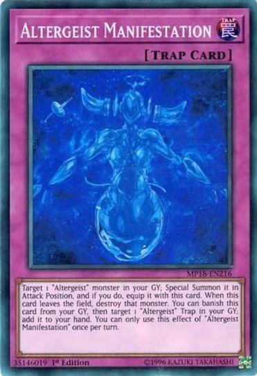 Altergeist Manifestation (MP18-EN216) [2018 Mega-Tins Mega Pack]