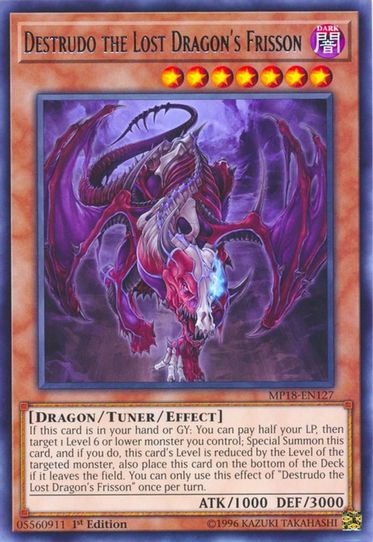 Destrudo the Lost Dragon's Frisson (MP18-EN127) [2018 Mega-Tins Mega Pack]