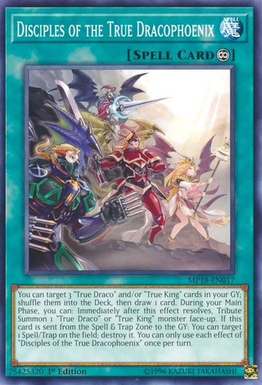 Disciples of the True Dracophoenix (MP18-EN017) [2018 Mega-Tins Mega Pack]