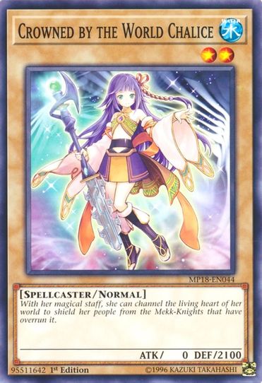 Crowned by the World Chalice (MP18-EN044) [2018 Mega-Tins Mega Pack]