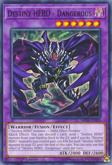 Destiny HERO - Dangerous (MP18-EN100) [2018 Mega-Tins Mega Pack]