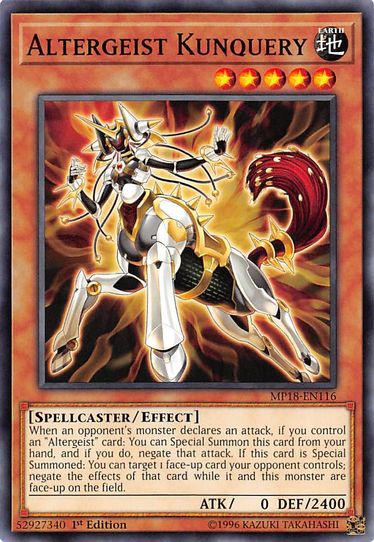 Altergeist Kunquery (MP18-EN116) [2018 Mega-Tins Mega Pack]