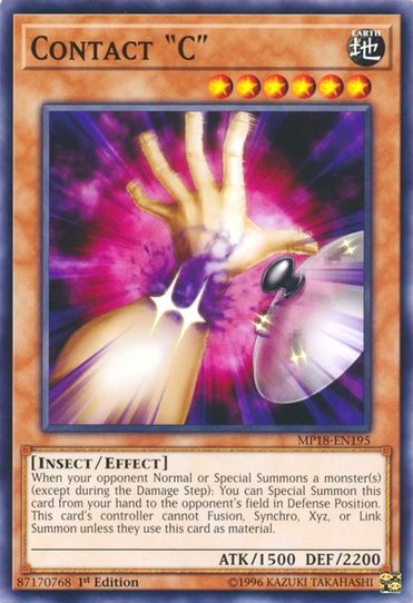 Contact "C" (MP18-EN195) [2018 Mega-Tins Mega Pack]