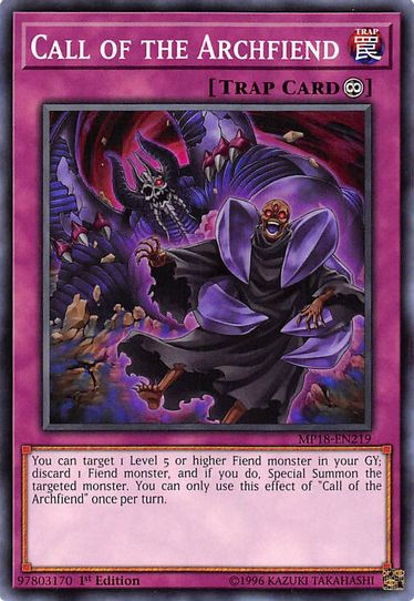 Call of the Archfiend (MP18-EN219) [2018 Mega-Tins Mega Pack]