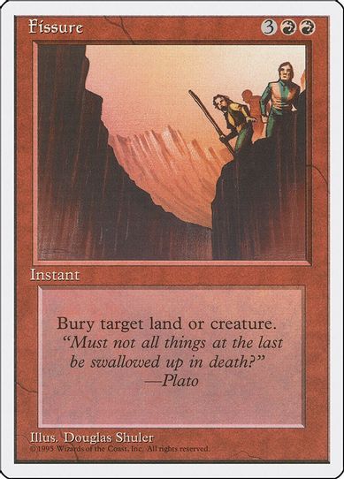 Fissure [Fourth Edition]