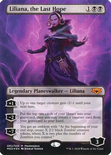 Liliana, the Last Hope (8) [Mythic Edition: Guilds of Ravnica]