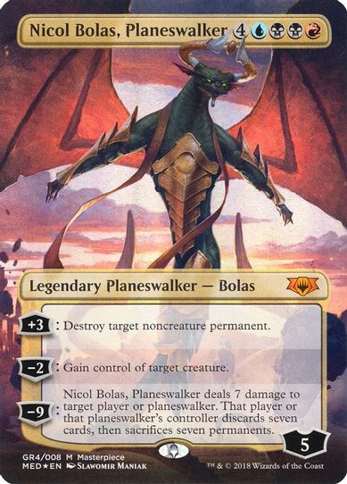 Nicol Bolas, Planeswalker (4) [Mythic Edition: Guilds of Ravnica]