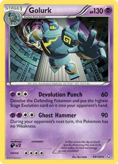 Golurk (EX Dragons Exalted) (59/203) [Deck Exclusives]