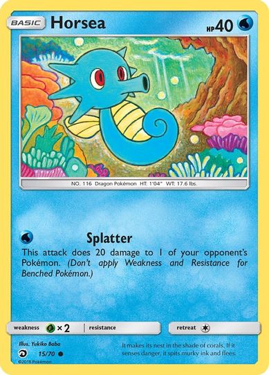 Horsea (15/70) [Sun & Moon: Dragon Majesty]