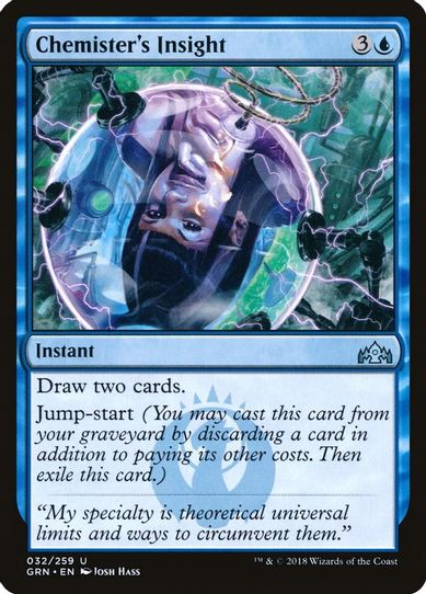 Chemister's Insight (32) [Guilds of Ravnica]