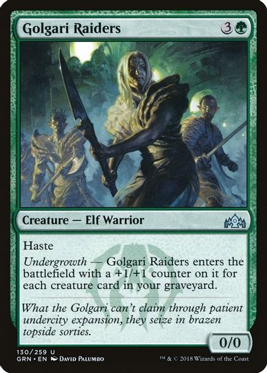 Golgari Raiders (130) [Guilds of Ravnica]
