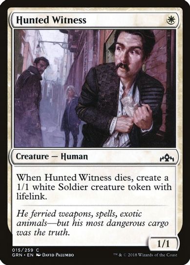Hunted Witness (15) [Guilds of Ravnica]