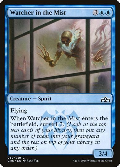 Watcher in the Mist (59) [Guilds of Ravnica]