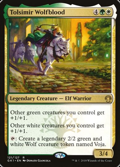 Tolsimir Wolfblood (121) [Guilds of Ravnica: Guild Kits]