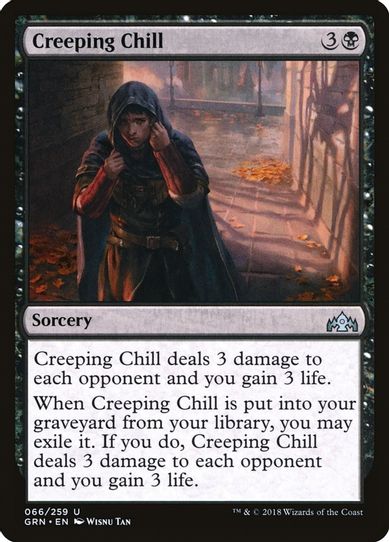 Creeping Chill (66) [Guilds of Ravnica]