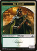 Elf Knight Token (6) [Guilds of Ravnica]