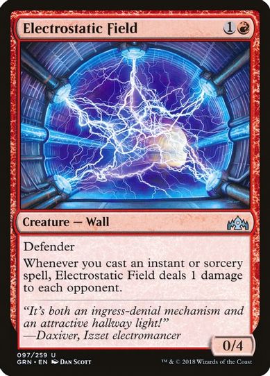 Electrostatic Field (97) [Guilds of Ravnica]