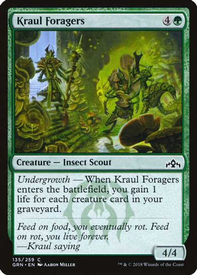 Kraul Foragers (135) [Guilds of Ravnica]