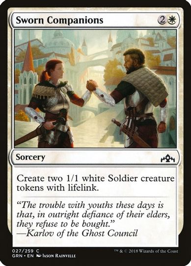 Sworn Companions (27) [Guilds of Ravnica]