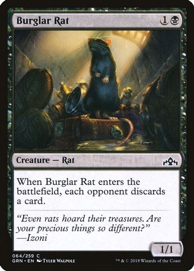 Burglar Rat (64) [Guilds of Ravnica]