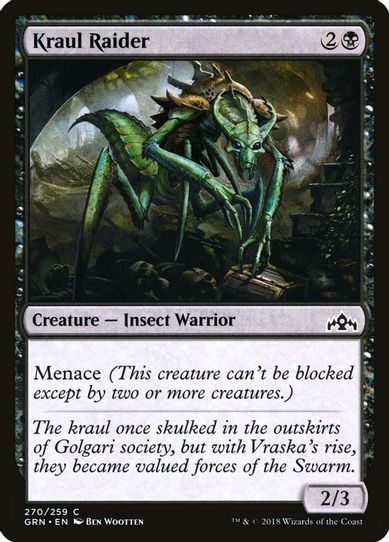 Kraul Raider (270) [Guilds of Ravnica]