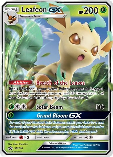 Leafeon GX - SM (SM146) [SM Promos]