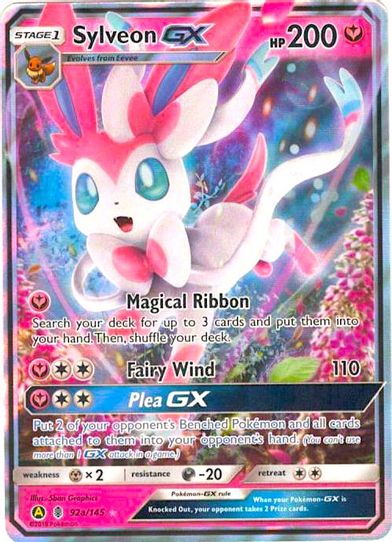 Sylveon GX a/ (92a/145) [Alternate Art Promo]