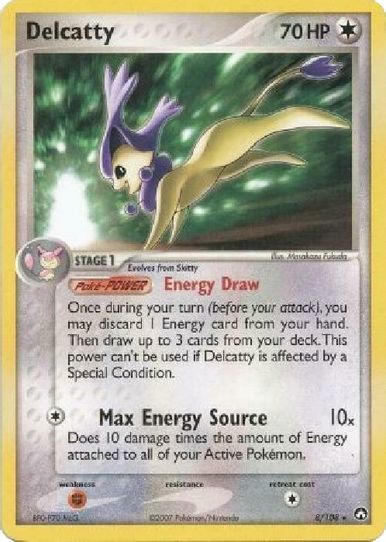 Delcatty (EX Power Keepers) (8/203) [Deck Exclusives]