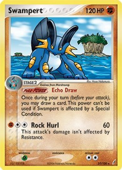 Swampert (EX Crystal Guardians) (27/203) [Deck Exclusives]