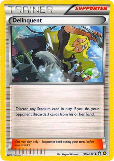 Delinquent a/ (98a/122) [Alternate Art Promo]