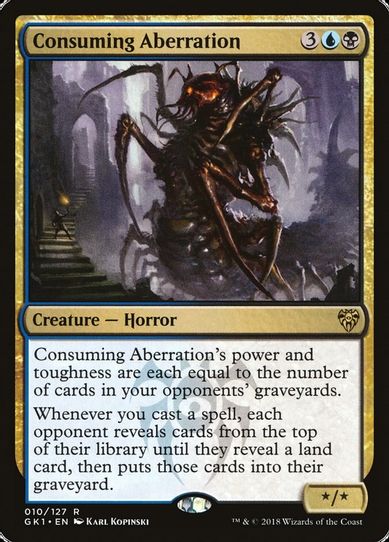 Consuming Aberration (10) [Guilds of Ravnica: Guild Kits]