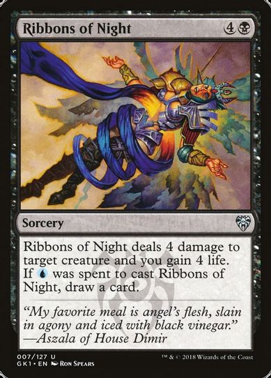 Ribbons of Night (7) [Guilds of Ravnica: Guild Kits]
