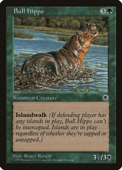 Bull Hippo (Reminder Text) [Portal]