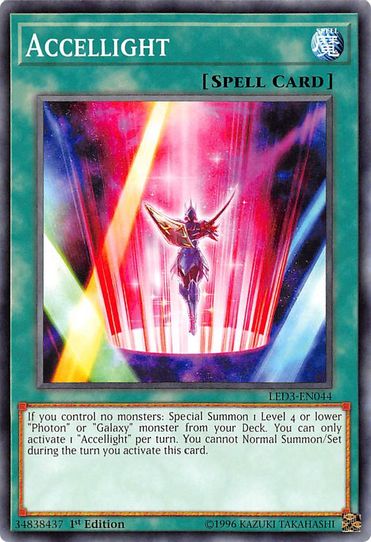 Accellight (LED3-EN044) [Legendary Duelists: White Dragon Abyss]