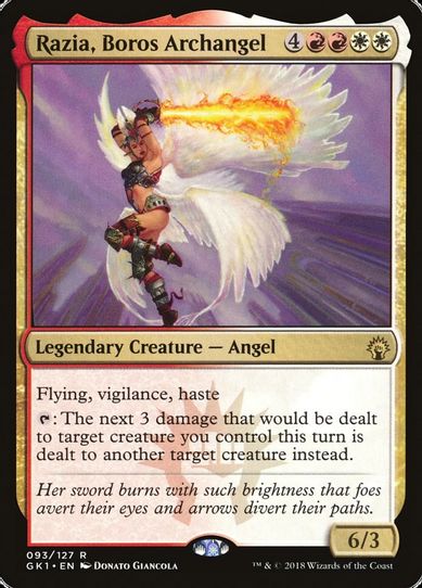 Razia, Boros Archangel (93) [Guilds of Ravnica: Guild Kits]