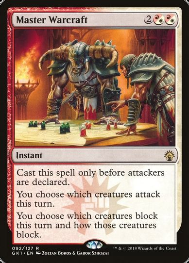 Master Warcraft (92) [Guilds of Ravnica: Guild Kits]