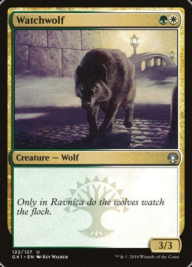 Watchwolf (122) [Guilds of Ravnica: Guild Kits]