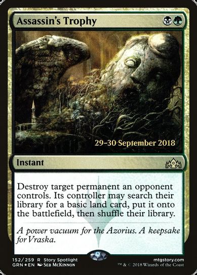 Assassin's Trophy (152) [Prerelease Cards]
